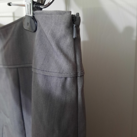 Sigrid Olsen Embroidered Gray Skirt - Picture 5 of 9